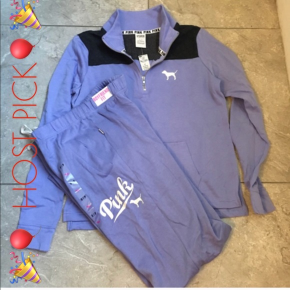 PINK Victoria's Secret Tops - 🎉HOST Pick 🎉pastel VS pink Boyfriend set💎LOWEST